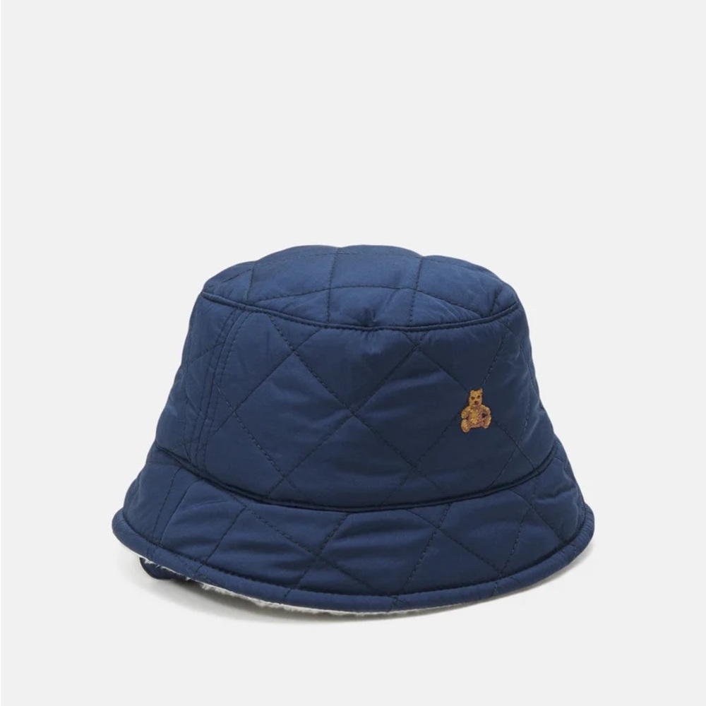 GAP Baby 100% Recycled Sherpa-Lined Bucket Hat size 12-18 months